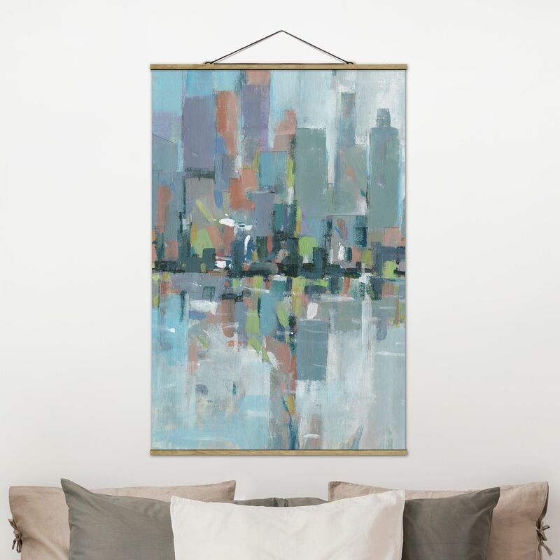 

Imagen de tela - Metro City I - Alto 3:2 Dimensión LxA: 120cm x 80cm