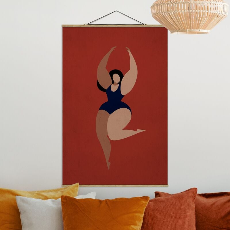 

Imagen de tela - Miss Dance Blue - Alto 3:2 Dimensión LxA: 120cm x 80cm