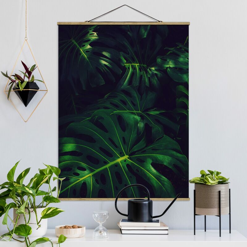 

Imagen de tela - Monstera Jungle - Alto 4:3 Dimensión LxA: 46.5cm x 35cm