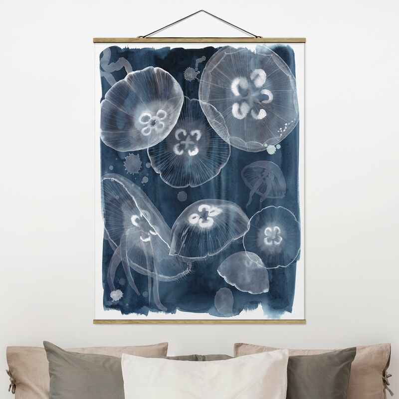 

Imagen de tela - Moon Jellyfish II - Alto 4:3 Dimensión LxA: 106.5cm x 80cm