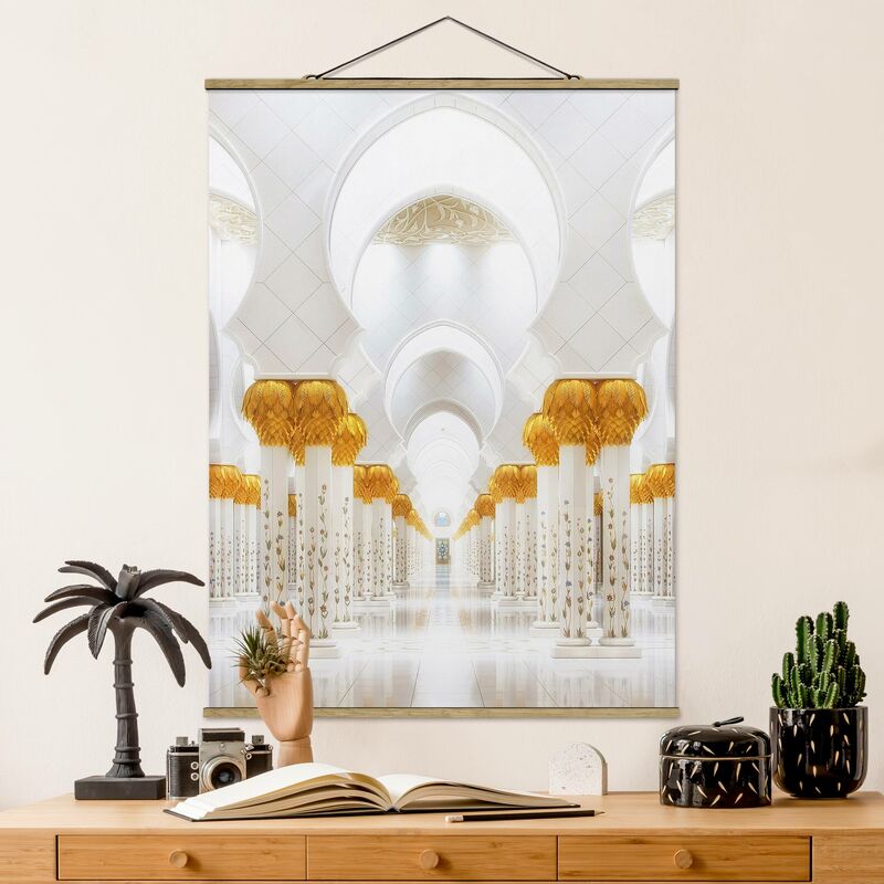 

Imagen de tela - Mosque In Gold - Alto 4:3 Dimensión LxA: 46.5cm x 35cm