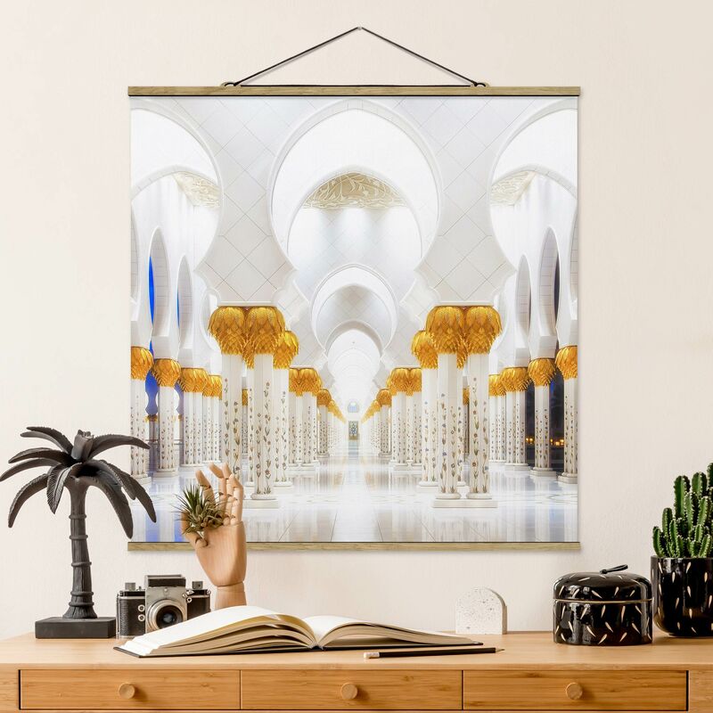 

Imagen de tela - Mosque In Gold - Cuadrado 1:1 Dimensión LxA: 50cm x 50cm