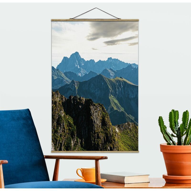 

Imagen de tela - Mountains On The Lofoten - Alto 3:2 Dimensión LxA: 52.5cm x 35cm