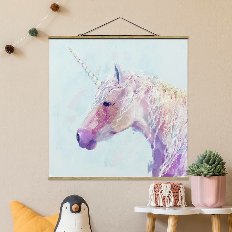 

Imagen de tela - Mystic Unicorn II - Cuadrado 1:1 Dimensión LxA: 35cm x 35cm