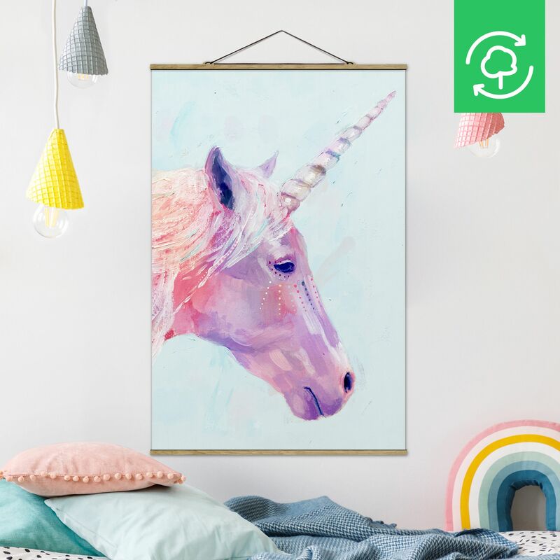 

Imagen de tela - Mystic Unicorn I - Alto 3:2 Dimensión LxA: 75cm x 50cm