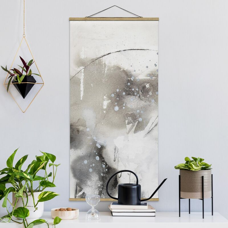 

Imagen de tela - Mystical Objects I - Alto 2:1 Dimensión LxA: 100cm x 50cm
