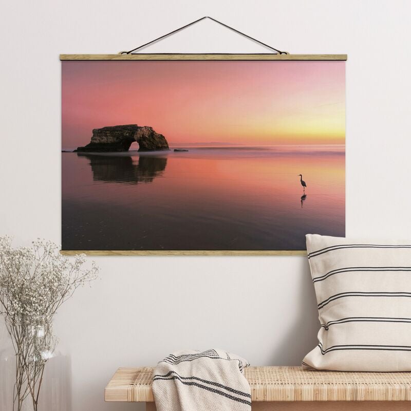 

Imagen de tela - Natural Bridge In The Sunset - Apaisado 2:3 Dimensión LxA: 23.5cm x 35cm