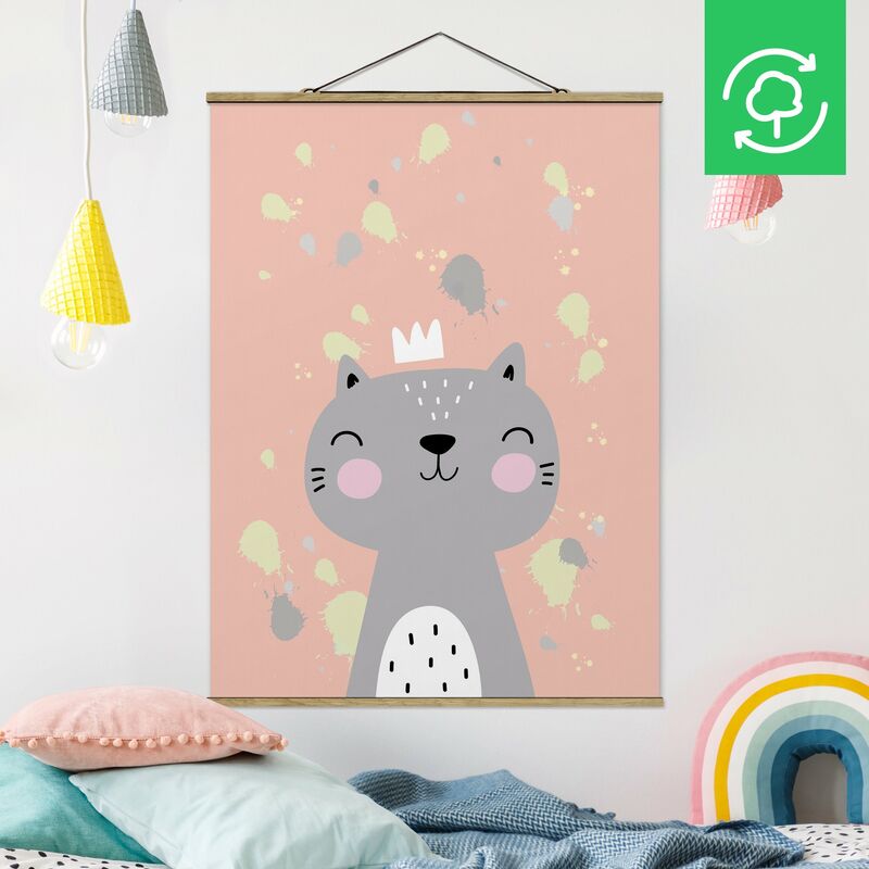 

Imagen de tela - Naughty Cat - Alto 4:3 Dimensión LxA: 46.5cm x 35cm
