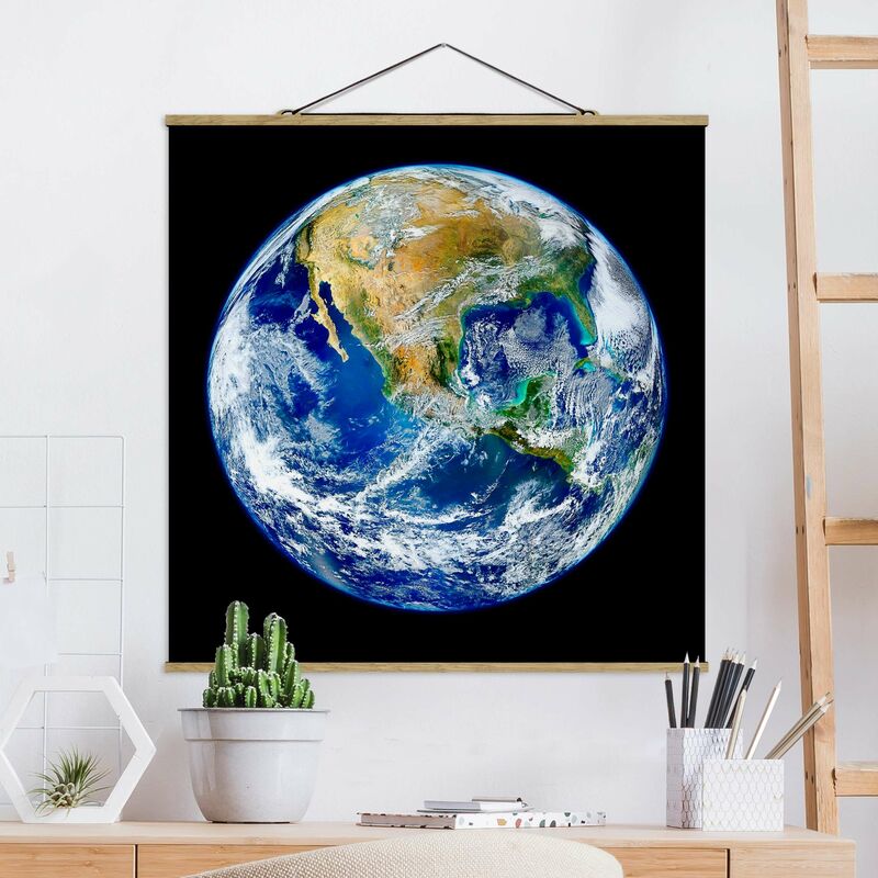 

Imagen de tela - NASA Picture Our Earth - Cuadrado 1:1 Dimensión LxA: 35cm x 35cm