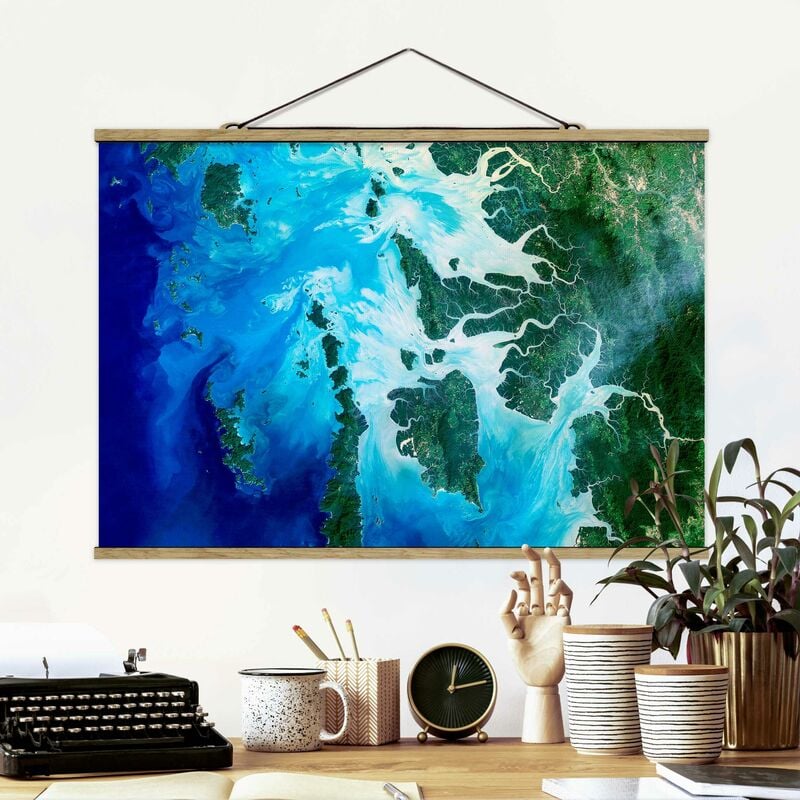 

Imagen de tela - NASA Picture Archipelago Southeast Asia - Apaisado 2:3 Dimensión LxA: 33.5cm x 50cm