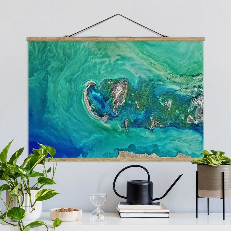 

Imagen de tela - NASA Picture Caspian Sea - Apaisado 2:3 Dimensión LxA: 66.5cm x 100cm
