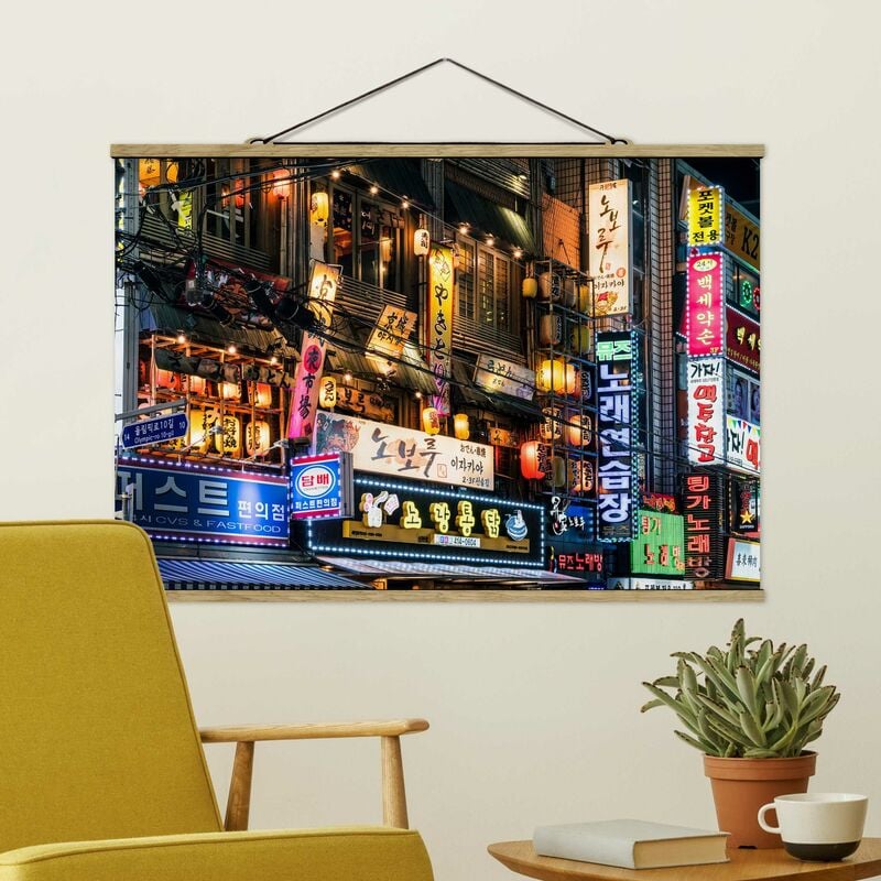 

Imagen de tela - Neon Signs - Apaisado 2:3 Dimensión LxA: 53.5cm x 80cm