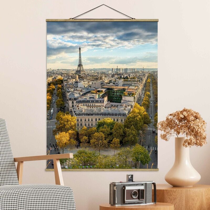 

Imagen de tela - Nice day in Paris - Alto 4:3 Dimensión LxA: 66.4cm x 50cm