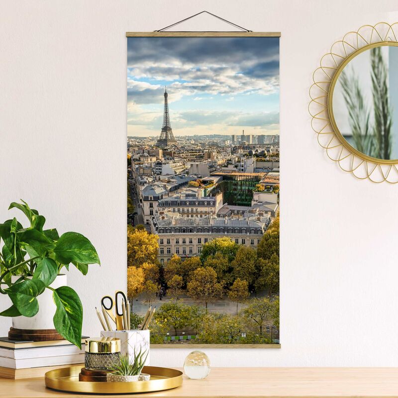 

Imagen de tela - Nice day in Paris - Alto 2:1 Dimensión LxA: 100cm x 50cm