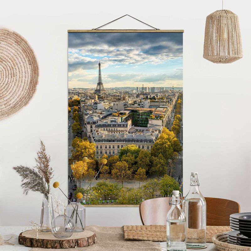 

Imagen de tela - Nice day in Paris - Alto 3:2 Dimensión LxA: 120cm x 80cm