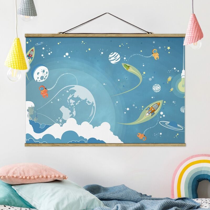 

Imagen de tela - No.Mw16 Colorful Space Bustle - Apaisado 2:3 Dimensión LxA: 23.5cm x 35cm