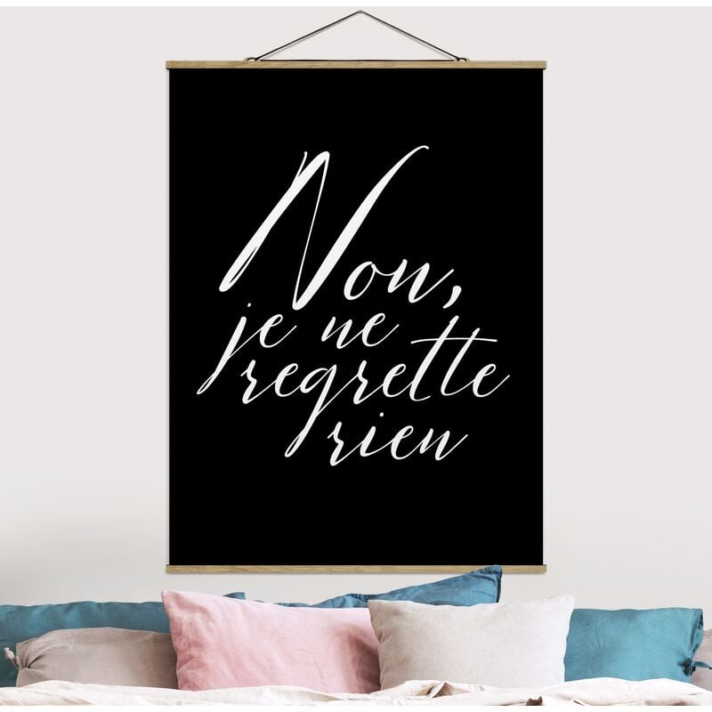 

Imagen de tela - Non, Je Ne Regrette Rien - Alto 4:3 Dimensión LxA: 133.5cm x 100cm