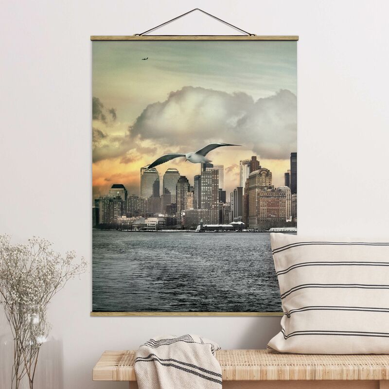 

Imagen de tela - No.Yk1 New York - Alto 4:3 Dimensión LxA: 66.4cm x 50cm