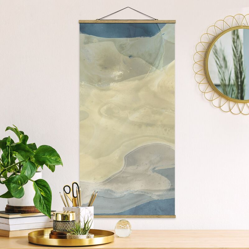 

Imagen de tela - Ocean And Desert I - Alto 2:1 Dimensión LxA: 100cm x 50cm