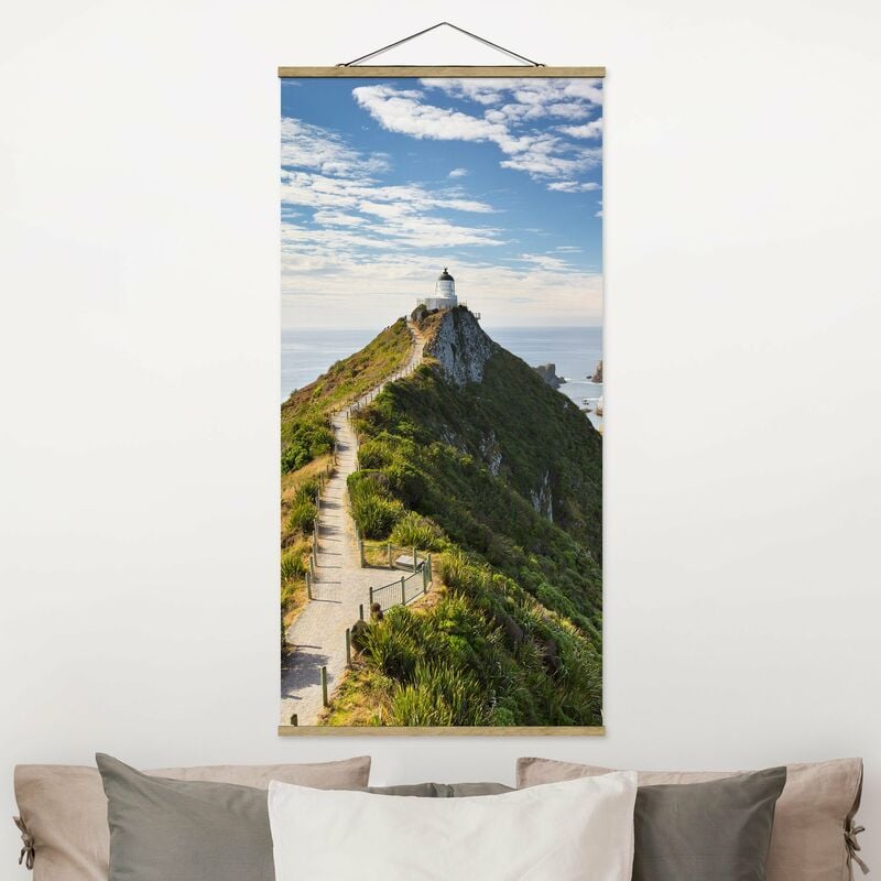 

Imagen de tela - Nugget Point Lighthouse And Sea Zealand - Alto 2:1 Dimensión LxA: 100cm x 50cm