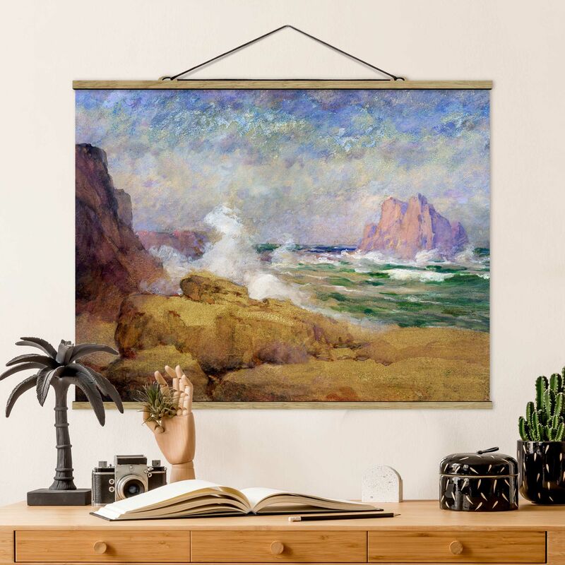 

Imagen de tela - Ocean Ath the Bay Painting - Apaisado 3:4 Dimensión LxA: 60cm x 80cm