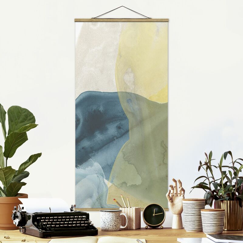

Imagen de tela - Ocean And Desert III - Alto 2:1 Dimensión LxA: 100cm x 50cm