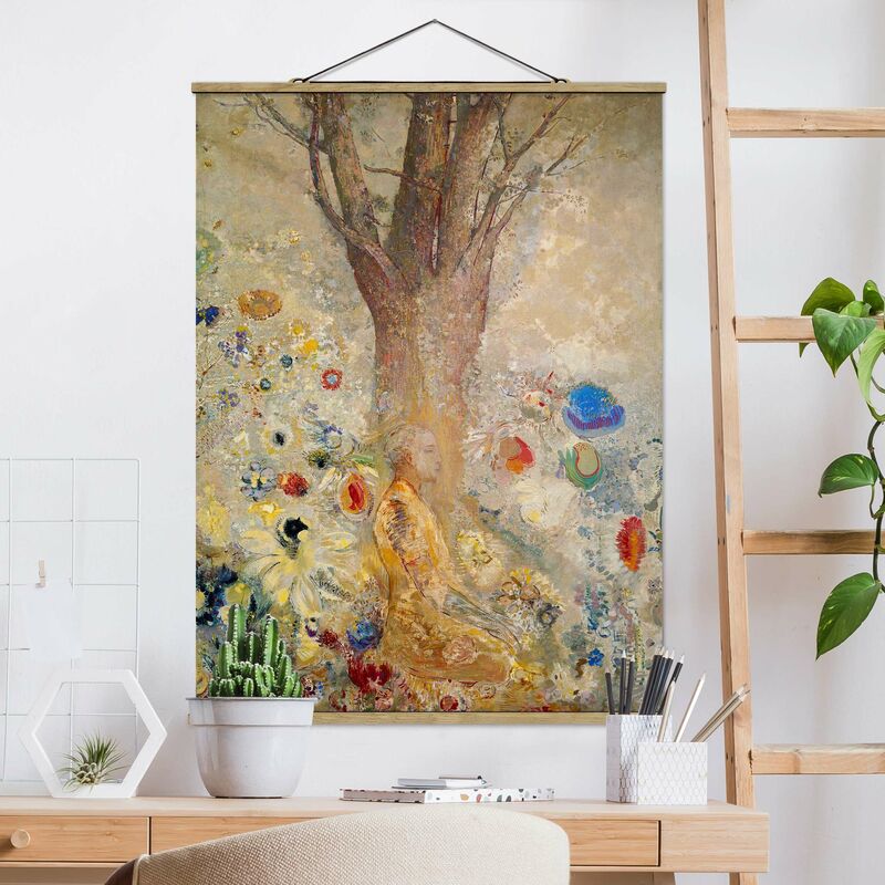 

Imagen de tela - Odilon Redon - The Buddha - Alto 4:3 Dimensión LxA: 106.5cm x 80cm