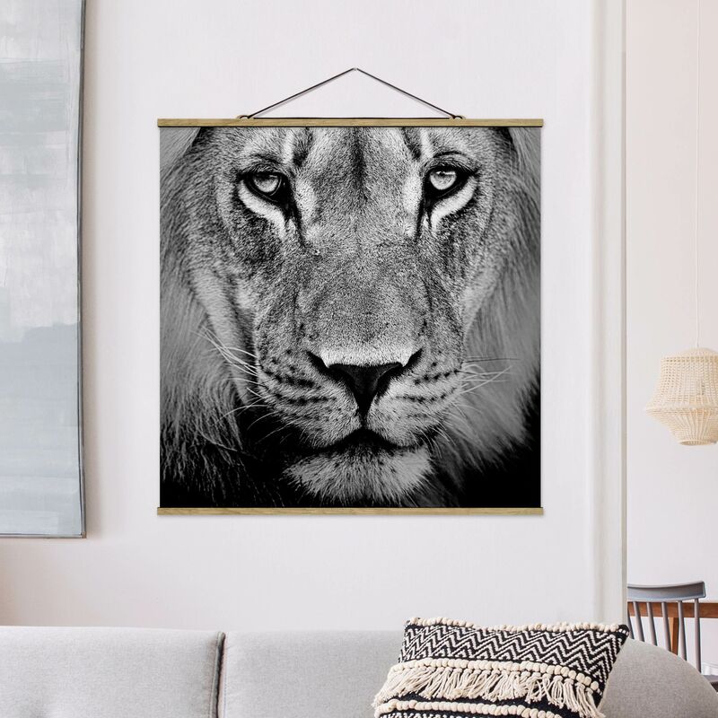 

Imagen de tela - Old Lion - Cuadrado 1:1 Dimensión LxA: 80cm x 80cm