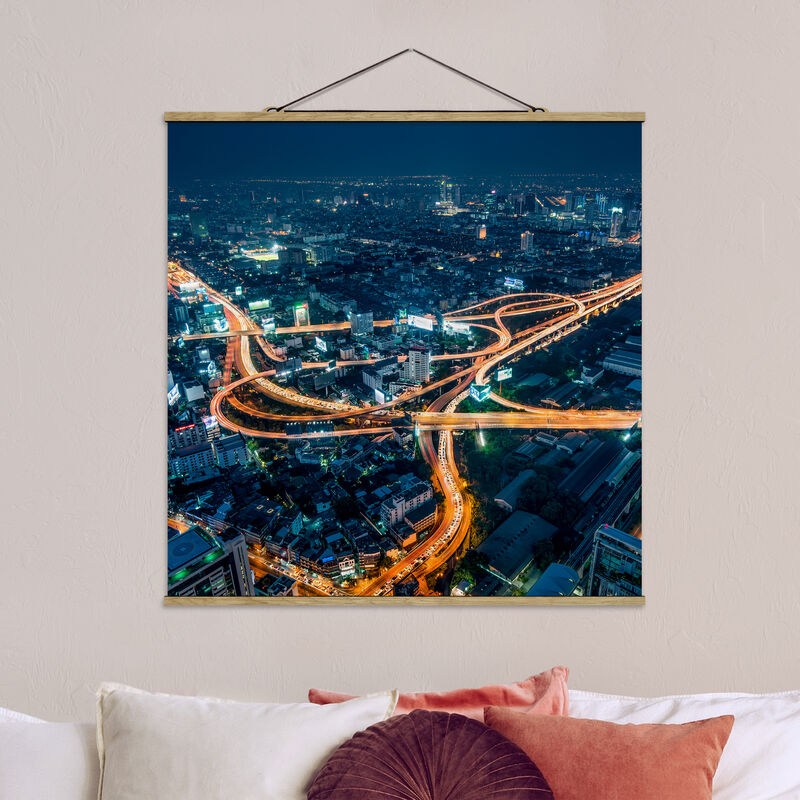 

Imagen de tela - One Night In Bangkok - Cuadrado 1:1 Dimensión LxA: 35cm x 35cm