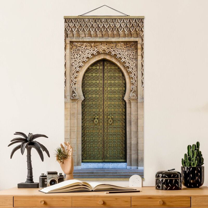 

Imagen de tela - Oriental Gate - Alto 2:1 Dimensión LxA: 70cm x 35cm