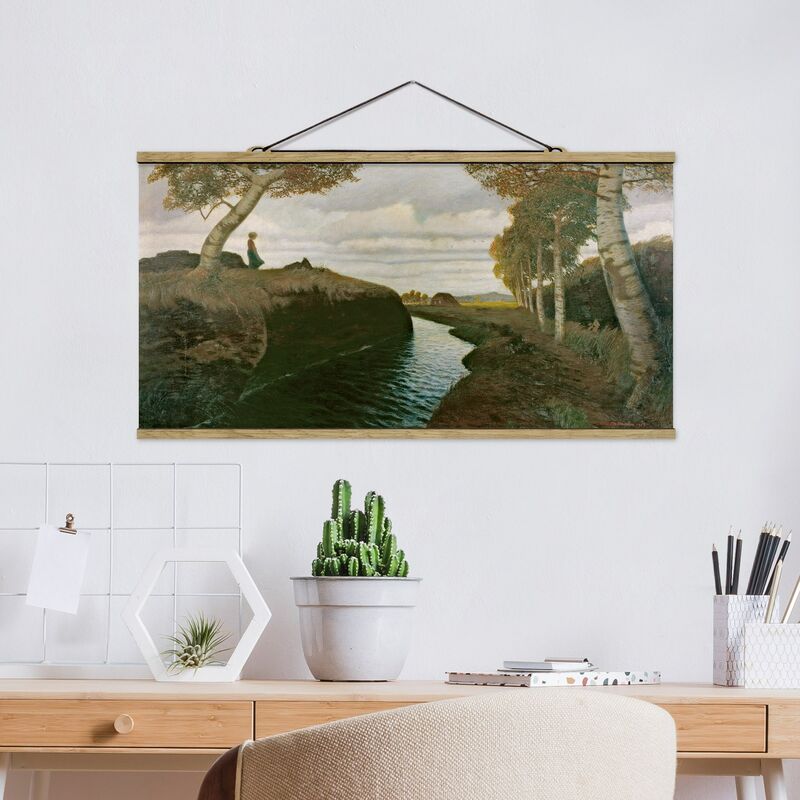 

Imagen de tela - Otto Modersohn - Moorland - Apaisado 1:2 Dimensión LxA: 25cm x 50cm