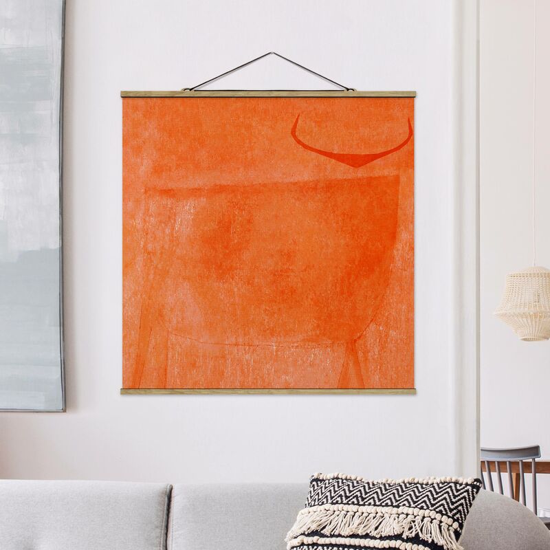 

Imagen de tela - Orange Bull - Cuadrado 1:1 Dimensión LxA: 80cm x 80cm