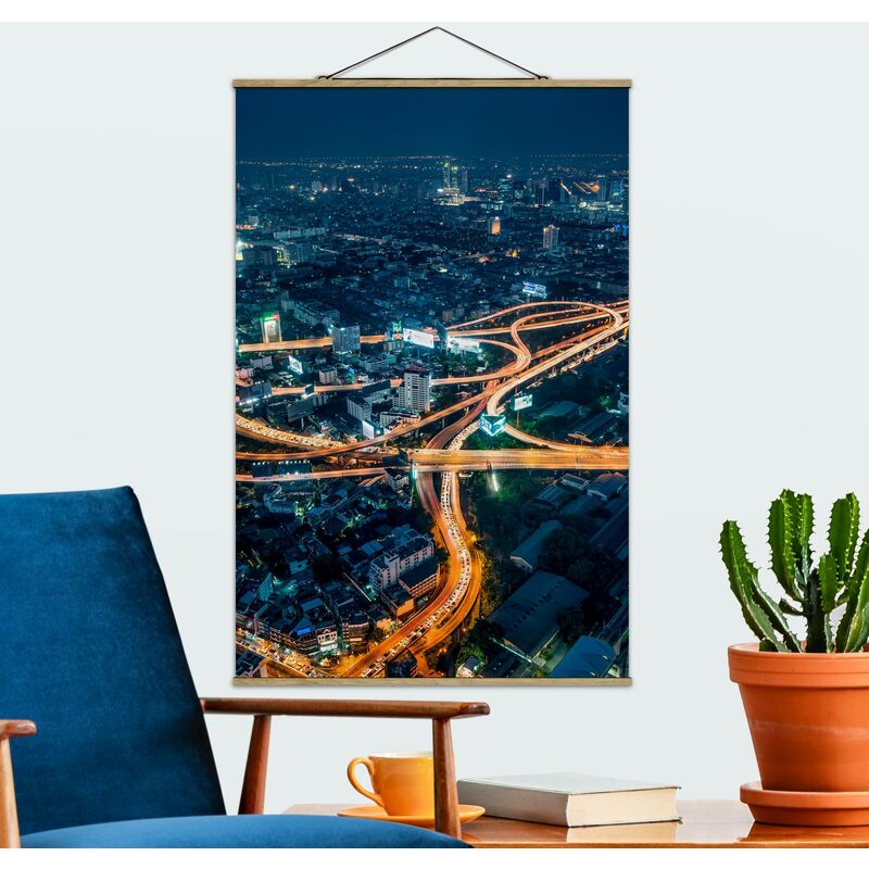 

Imagen de tela - One Night In Bangkok - Alto 3:2 Dimensión LxA: 150cm x 100cm