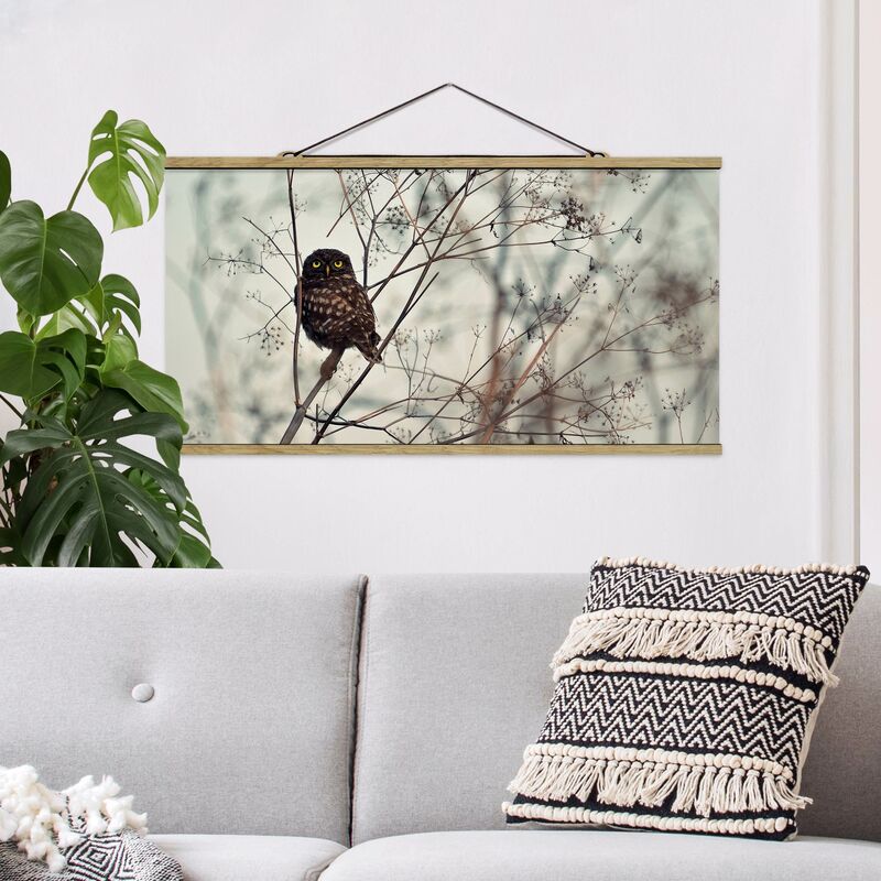 

Imagen de tela - Owl In Winter - Apaisado 1:2 Dimensión LxA: 50cm x 100cm
