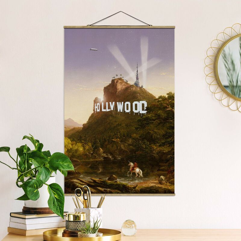 

Imagen de tela - Painting Hollywood - Alto 3:2 Dimensión LxA: 75cm x 50cm