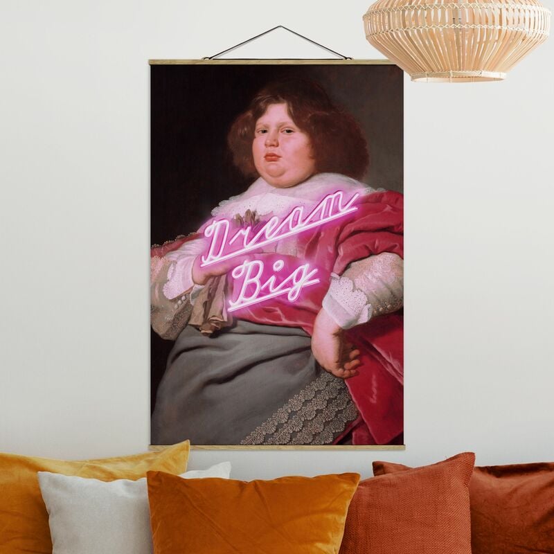 

Imagen de tela - Painting Dream Big - Alto 3:2 Dimensión LxA: 120cm x 80cm