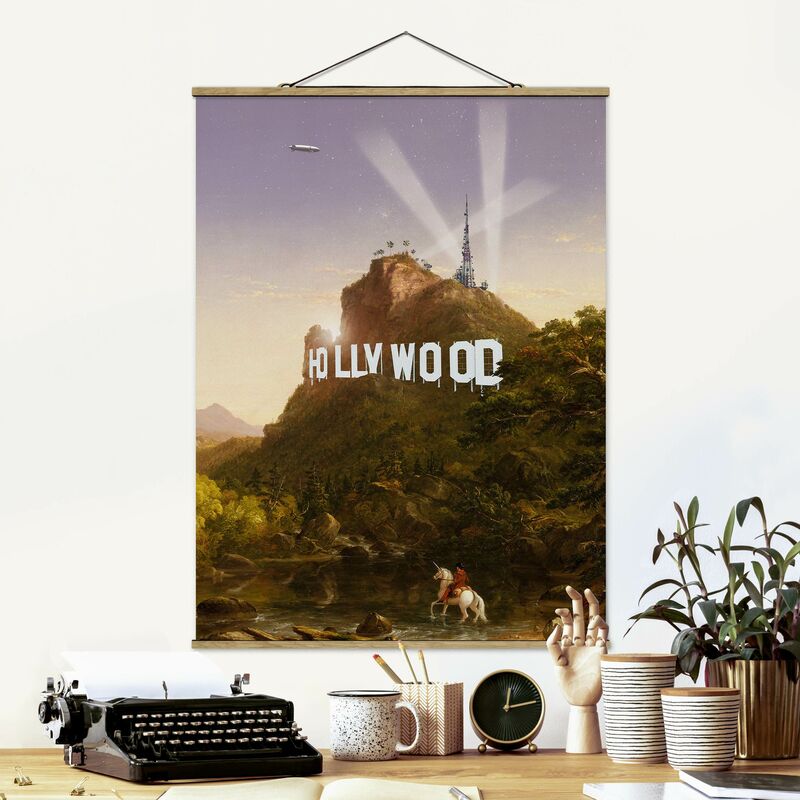 

Imagen de tela - Painting Hollywood - Alto 4:3 Dimensión LxA: 46.5cm x 35cm