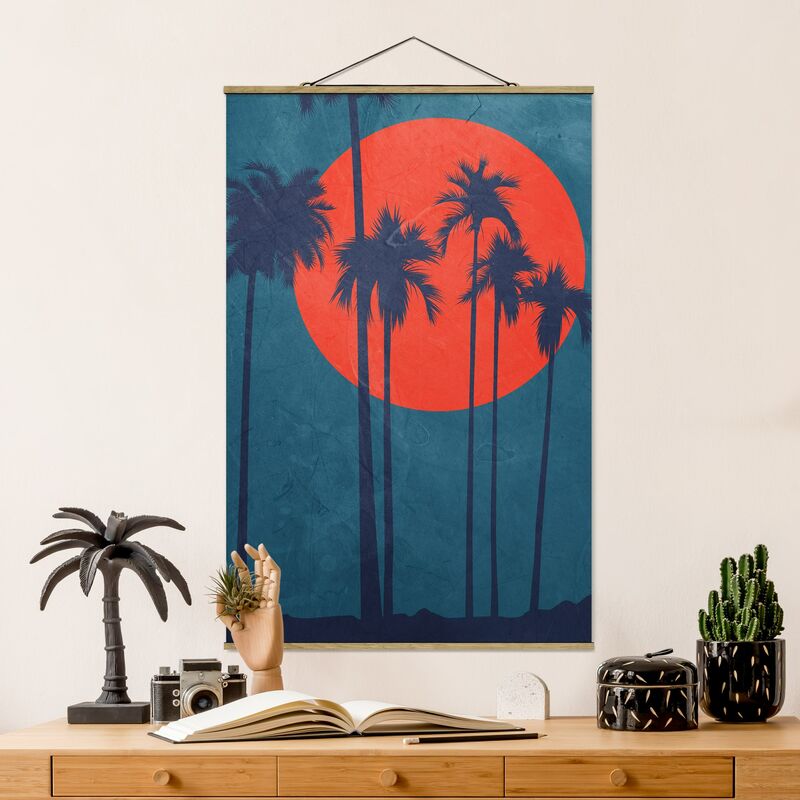 

Imagen de tela - Palm Cote d'Azur - Alto 3:2 Dimensión LxA: 150cm x 100cm