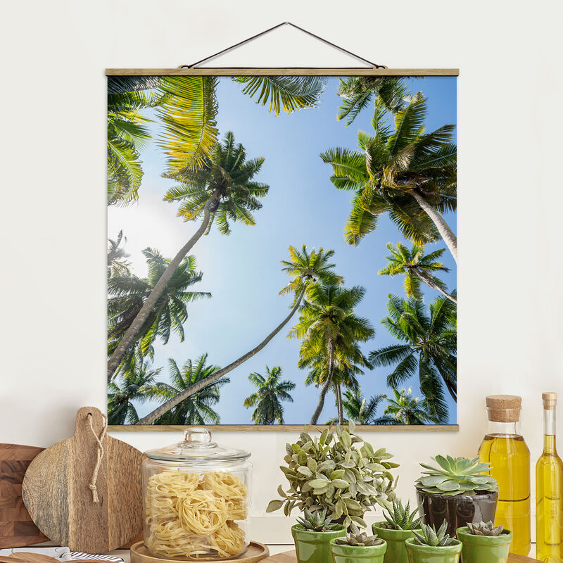 

Imagen de tela - Palm Tree Canopy - Cuadrado 1:1 Dimensión LxA: 80cm x 80cm