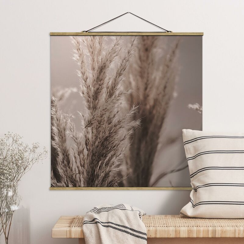

Imagen de tela - Pampas Grass In Late Fall - Cuadrado 1:1 Dimensión LxA: 80cm x 80cm