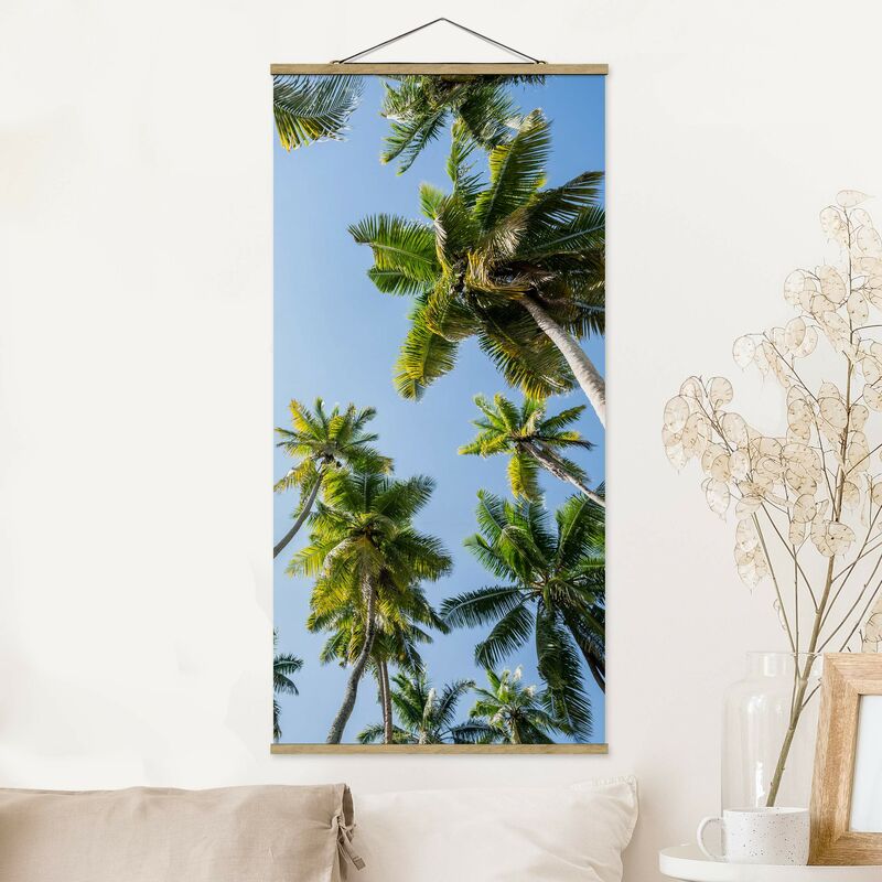 

Imagen de tela - Palm Tree Canopy - Alto 2:1 Dimensión LxA: 100cm x 50cm