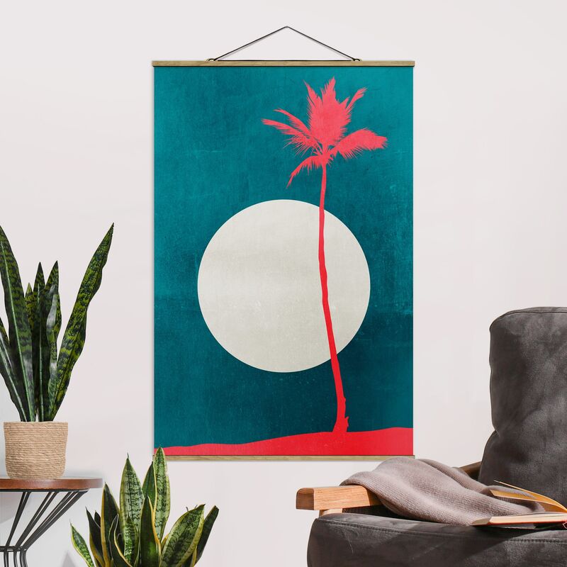 

Imagen de tela - Palm Tree Carribean - Alto 3:2 Dimensión LxA: 75cm x 50cm