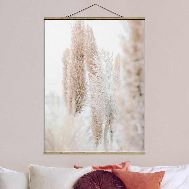 

Imagen de tela - Pampas Grass In White Light - Alto 4:3 Dimensión LxA: 106.5cm x 80cm