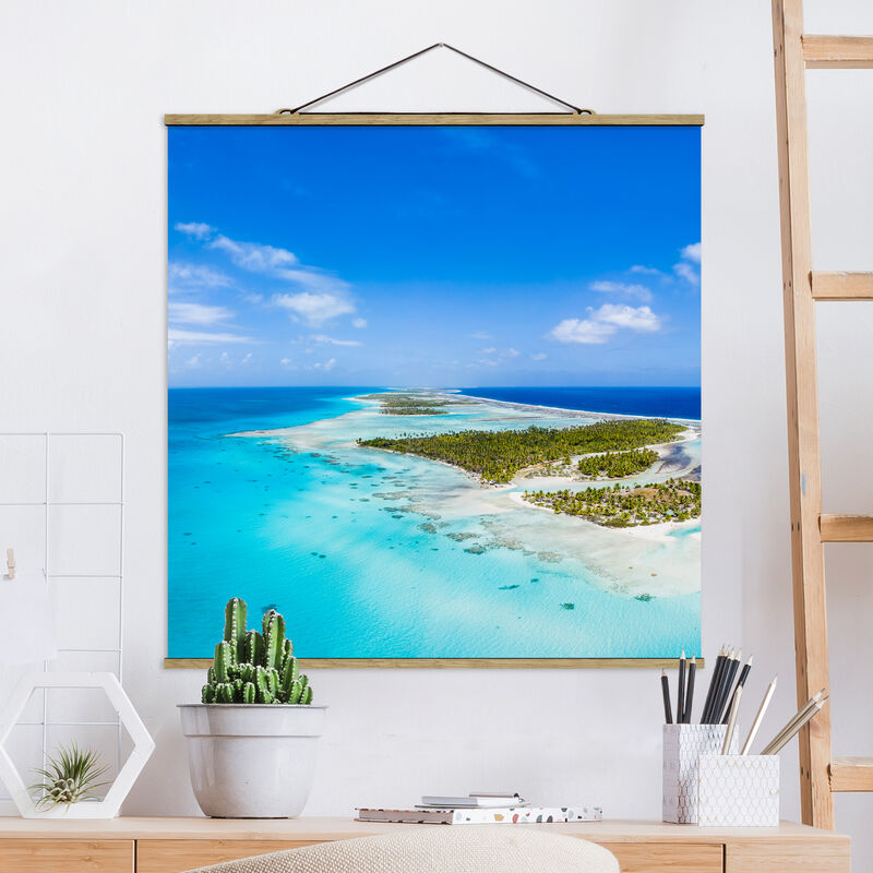 

Imagen de tela - Paradise On Earth - Cuadrado 1:1 Dimensión LxA: 50cm x 50cm