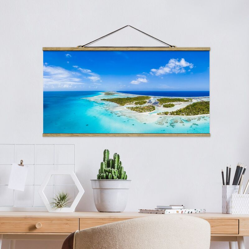 

Imagen de tela - Paradise On Earth - Apaisado 1:2 Dimensión LxA: 40cm x 80cm