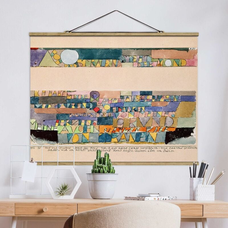 

Imagen de tela - Paul Klee - The Moon - Apaisado 3:4 Dimensión LxA: 60cm x 80cm