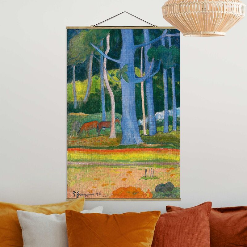 

Imagen de tela - Paul Gauguin - Forest Landscape - Alto 3:2 Dimensión LxA: 120cm x 80cm