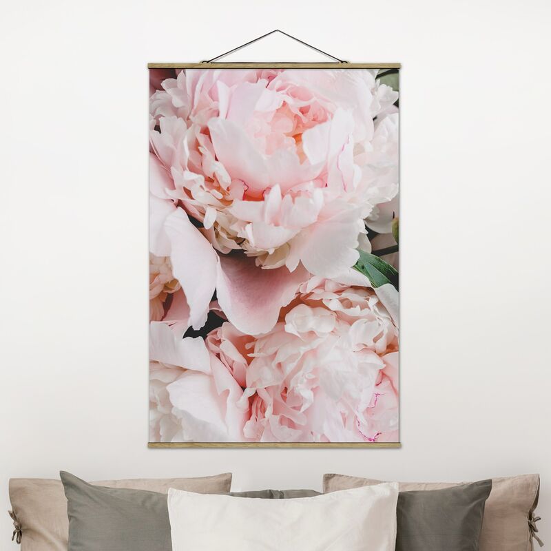 

Imagen de tela - Peonies Light Pink - Alto 3:2 Dimensión LxA: 75cm x 50cm