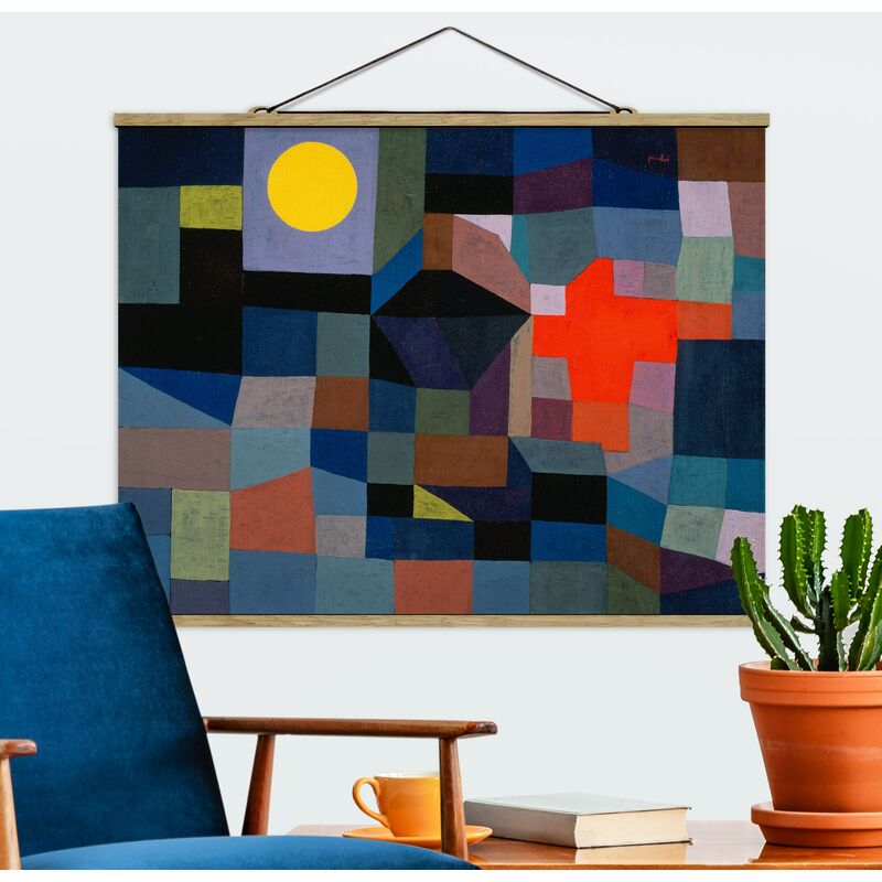 

Imagen de tela - Paul Klee - Fire At Full Moon - Apaisado 3:4 Dimensión LxA: 60cm x 80cm