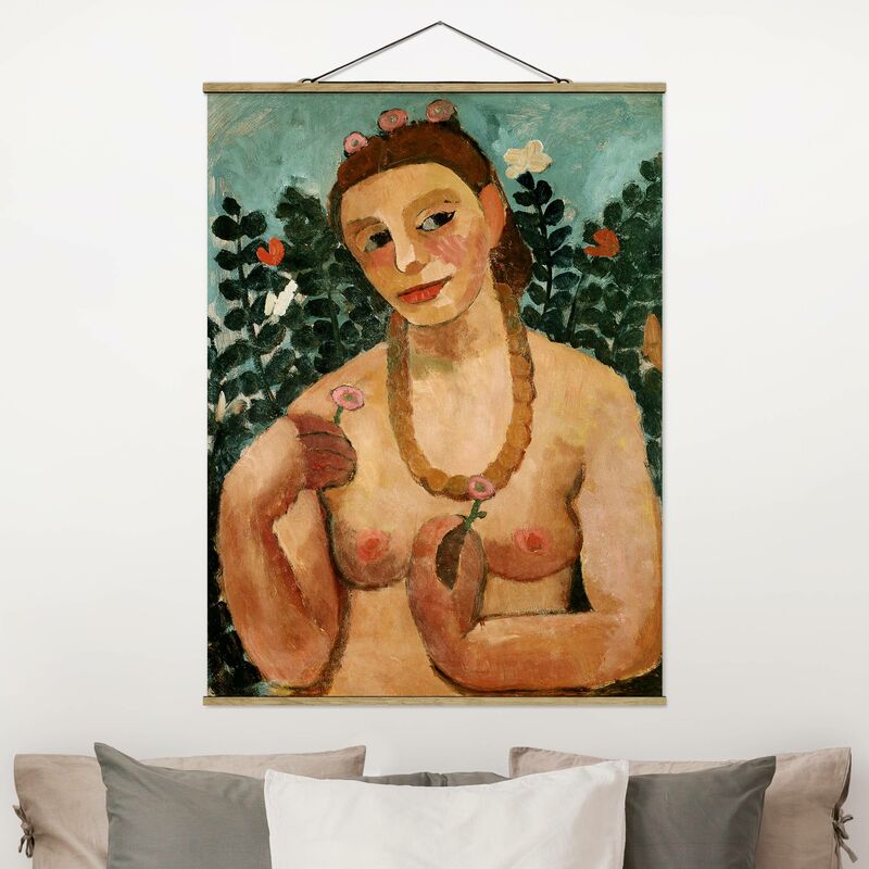 

Imagen de tela - Paula Modersohn-Becker - Half Act With Amber Necklace - Alto 4:3 Dimensión LxA: 133.5cm x 100cm